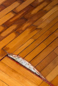 Hardwood floor replacement